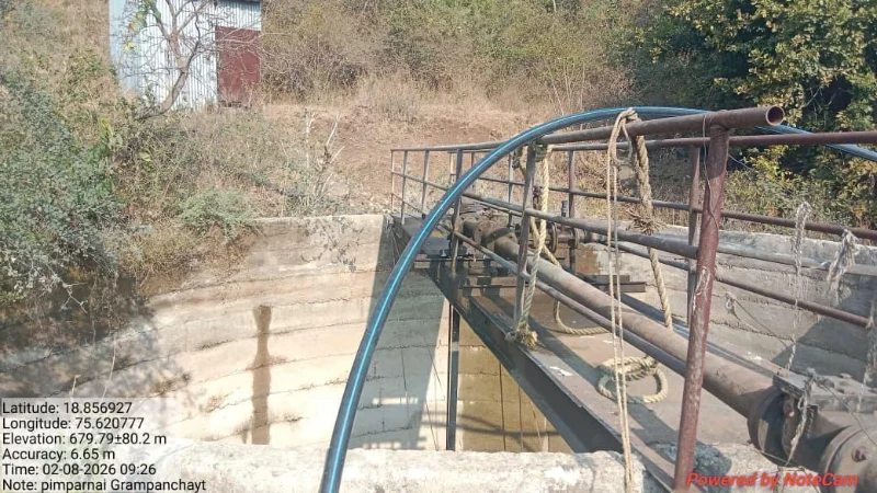 गावासाठी पाणीपुरवठा सुविधा उपलब्ध
